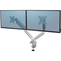 Fellowes Monitorarm Platinum Series 2 Bildschirme Tischklemme silber