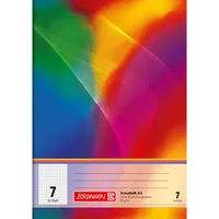 Brunnen Schulheft 10-4590702, Lineatur 7 / kariert / keine, A5, 80g, regenbogen, 16 Blatt / 32 Seiten 4003273593589 Brunnen 16 Blatt