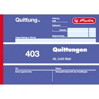 Herlitz Quittungsblock