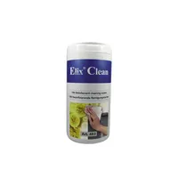 Elix Clean Desinfektionstuch, 483, getränkt, 13 x 15 cm, Dose 4260478914834 Elix Clean 100 Stück