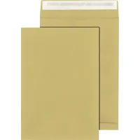MailMedia Faltentaschen 30007080, C4, ohne Fenster, haftklebend, 20mm-Falte, 130g, braun 4018529004726 MailMedia 250 Stück