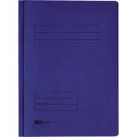 Elba Schnellhefter Smart Line 100421220, A4, blau, Manilakarton, 98 % recycelt, 320g, Vorderdeckel opak 4002030231009 Elba