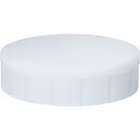 Maul Haftmagnet MAULsolid, 6162402, Rund, 24mm Ø, weiß, 600g 4002390051699 Maul 10 Stück