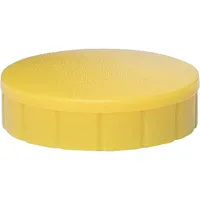 Maul Haftmagnet MAULsolid, 6162413, Rund, 24mm Ø, gelb, 600g 4002390051217 Maul 10 Stück