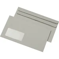 Mailmedia Briefumschlag 30005430 125x229mm mit Fenster selbstklebend g