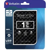 Verbatim Festplatte extern Store 'n' Go schwarz