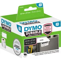 DYMO Original LabelWriter Hochleistungs-Etiketten | 32 mm x 57 mm | weißes Kunststoff-Etikett | Rolle mit 800 Etiketten | für LabelWriter-Beschriftungsgerät