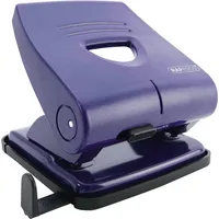 Rapesco Bürolocher Germ-Savvy 827-P PF827PL2, blau, bis 3mm 30 Blatt, mit Anschlagschiene 5018505028097 Rapesco