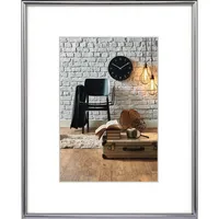Hama Bilderrahmen Sevilla Dekor silber 50 x 70 cm Glas 4007249664402 Hama