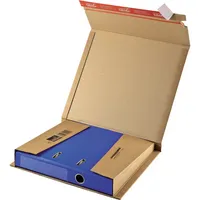 ColomPac Ordnerversandkartons Universell CP 050.01 braun, für 1 Ordner 35-80mm, innen 320x290x35-80mm, Wellpappe 4033657500100 ColomPac