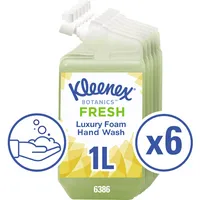 Kleenex Schaumseife 6386 BotanicsT FRESH, Aloe Vera, Gurke, 1000 ml, Nachfüllkartusche 5033848037858 Kleenex 1000 Milliliter