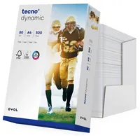 Inapa tecno Kopierpapier Dynamic 2100011482 A4 80g weiß   4011211074649 Inapa tecno 2500 Blatt