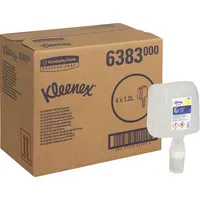 Kleenex Handdesinfektion/Handdekontamination 6383, parfümfrei, 1200 ml, Nachfüllkartusche 5033848037636 Kleenex 1200 Milliliter