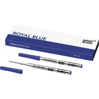 Montblanc Kugelschreibermine 128215, royal blue, 0,6mm, Großraummine 4062037052373 Montblanc 2 Stück