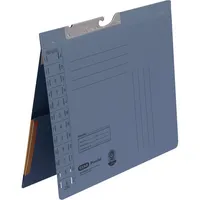 50 x Elba Pendelhefter Amtsheftung mit Dehntasche Manilakarton blau