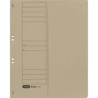 Elba Ösenhefter Standard -Ösenhefter - Serie 100560004, Din A4 grau halber Vorderdeckel, Karton 250g 4002030211155 Elba