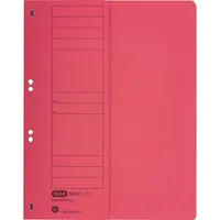Elba Ösenhefter Standard -Ösenhefter - Serie 100560006, Din A4 rot halber Vorderdeckel, Karton 250g 4002030211179 Elba