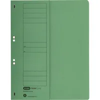 Elba Ösenhefter Standard -Ösenhefter - Serie 100560003, Din A4 grün halber Vorderdeckel, Karton 250g 4002030211148 Elba