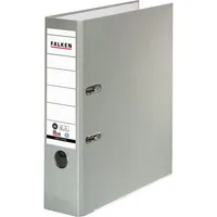 Falken Ordner Recycolor 11285228, A4 80mm breit Karton vollfarbig hellgrau 4014481084967 Falken