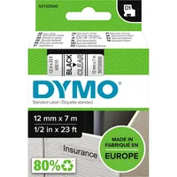DYMO® Schriftbandkassette D1 12 mm x 7 m (B x L) transparent