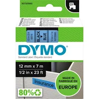 DYMO® Schriftbandkassette D1 12 mm x 7 m (B x L) blau
