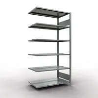SCHULTE Anbau-Schwerlastregal MULTIplus 150 17746 silber 100,0 x 60,0 x 200,0 cm