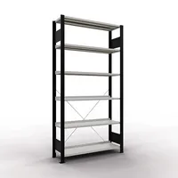 Schulte Regal MULTIplus85 36007-S Grund 2.000x1.000x300mm AL schwarz/l