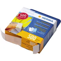 Herma Klebestrips 1070 Fotokleber, 500 Stück, 12x17mm (BxL), permanent 4008705010702 Herma 500 Stück