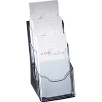 SIGEL Prospekthalter acrylic 3 x DIN lang, DIN A6