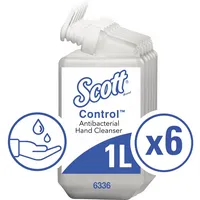 Flüssigseife ® ControlT neutral antibakteriell pH-Wert 6 Ausführung des Behälters Kartusche Material des Behälters Kunststoff 1l