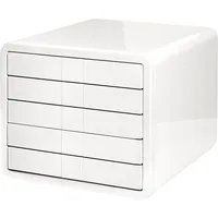 HAN Schubladenbox iBox 1551-12 weiß/weiß 5 Schubladen geschlossen 4012473155107 HAN