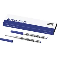 Montblanc Kugelschreibermine 128214, blau, 0,5mm, Großraummine 4062037052366 Montblanc 2 Stück