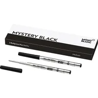 Montblanc Kugelschreibermine 128211, schwarz, 0,5mm, Großraummine 4062037052335 Montblanc 2 Stück