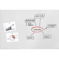 Sigel Glas-Magnetboard artverum, GL520, 150x100cm, Tempered Glas, Rückseite Metall, Glas 4004360802683 Sigel