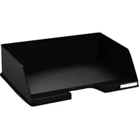 Exacompta Briefablage MAXI-COMBO 11214D, A4+, schwarz, Polystyrol stapelbar 9002493019454 Exacompta