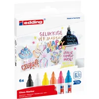 edding Glasboardmarker 95 6 St./Pack.