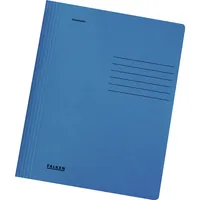 Falken Schnellhefter Intensivfarben 26001264, A4, blau, Recyclingkarton, 240g, Vorderdeckel blau 4014481241551 Falken