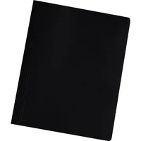 Falken Schnellhefter Intensivfarben 26001240, A4, schwarz, Recyclingkarton, 240g, Vorderdeckel schwarz 4014481241261 Falken