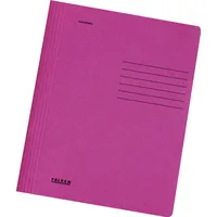 Falken Schnellhefter Intensivfarben 26001200, A4, pink, Recyclingkarton, 240g, Vorderdeckel pink 4014481241148 Falken