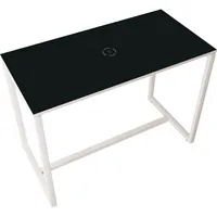 easyDesk Stehtisch 110cm (H), 150x75cm (BxT), rechteckig, anthrazit / weiß 3660141223088 easyDesk