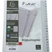 Exacompta A-Z Register Forever® DIN A4, Überbreite volle Höhe