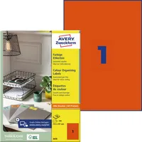 Avery Zweckform Universaletikett 210 x 297 mm (B x H)