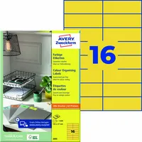 Avery Zweckform Universaletikett 105 x 37 mm (B x H)