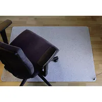 RS Office-Products Bodenschutzmatte 63-1100 Yoga Flat ESD, 120x110cm (B x T), Form O (rechteckig), für Hartboden + Teppich 4024591007978 RS Office-