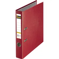 Bene Ordner No.1 Power 291600 RT, A4 52mm schmal PP vollfarbig rot 9003263680706 Bene