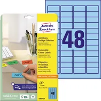 Avery Zweckform Universaletikett 45,7 x 21,2 mm (B x H)