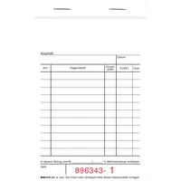 RNK Kassenblock 2952 mit Nummerierung 15x10cm 2x 50 Blatt oben geheftet 4002871295208 RNK