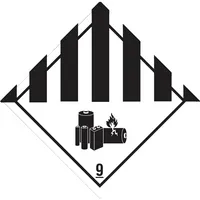 DR-Label Hinweisetikett Gefahrgutklasse 9