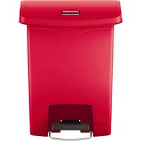 Rubbermaid Tretabfalleimer Slim Jim 1883564 Kunststoff 30l rot 0086876224085 Newell Rubbermaid