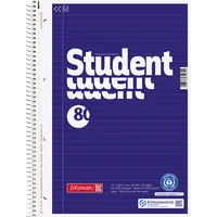 BRUNNEN Collegeblock Student Recycling DIN A4 liniert